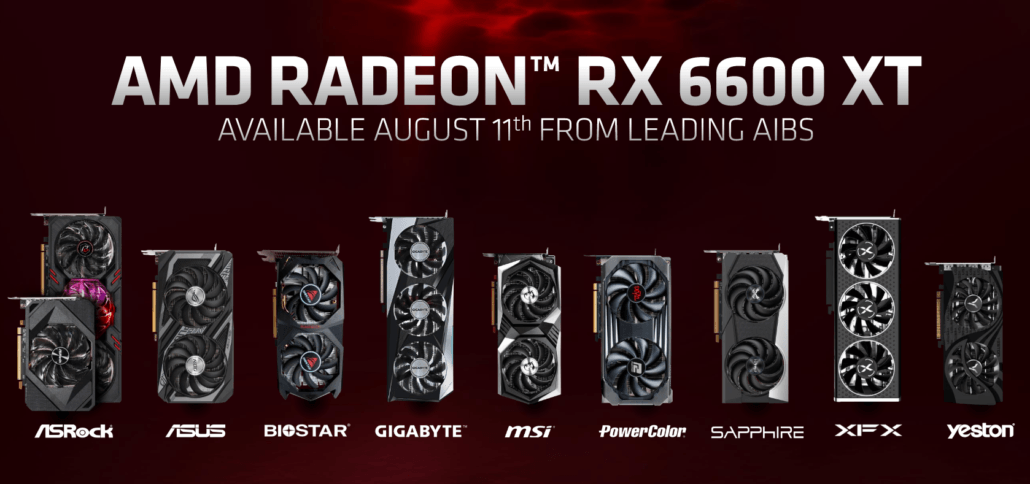 AMD Radeon RX 6600 XT