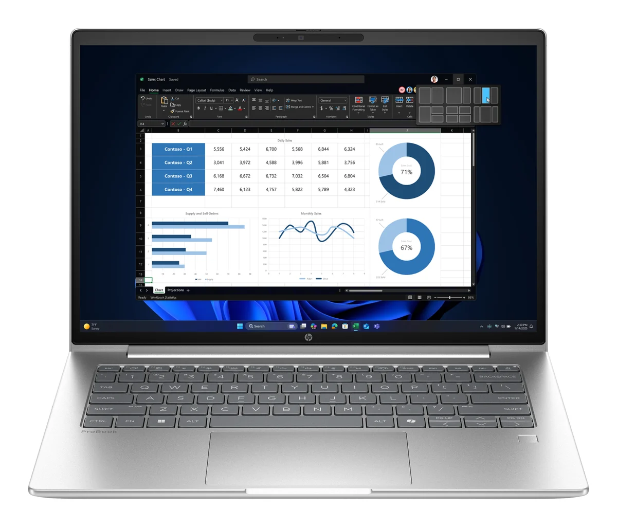 HP ProBook 4 G1a 14