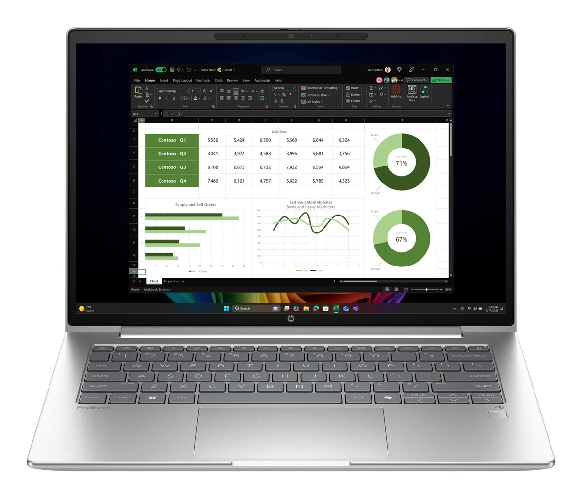 HP ProBook 4 G1q 14